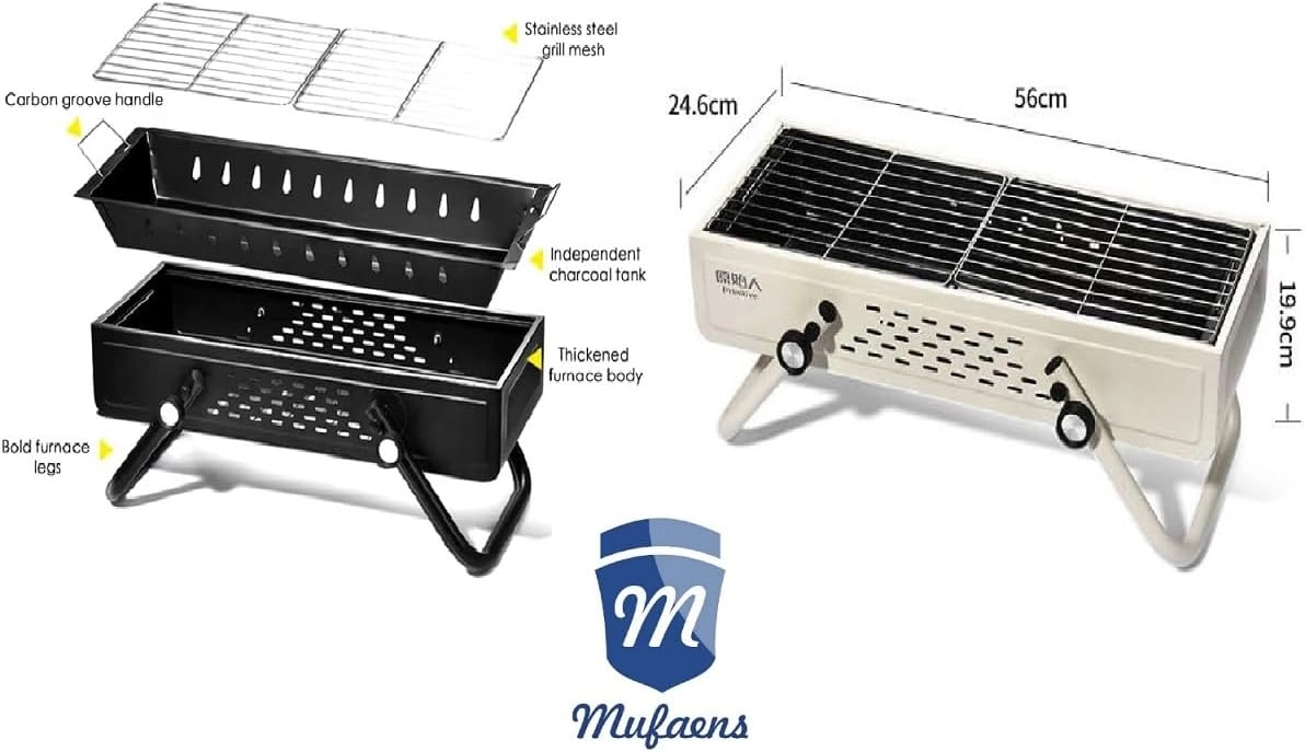 Portable Folding Barbecue Grill