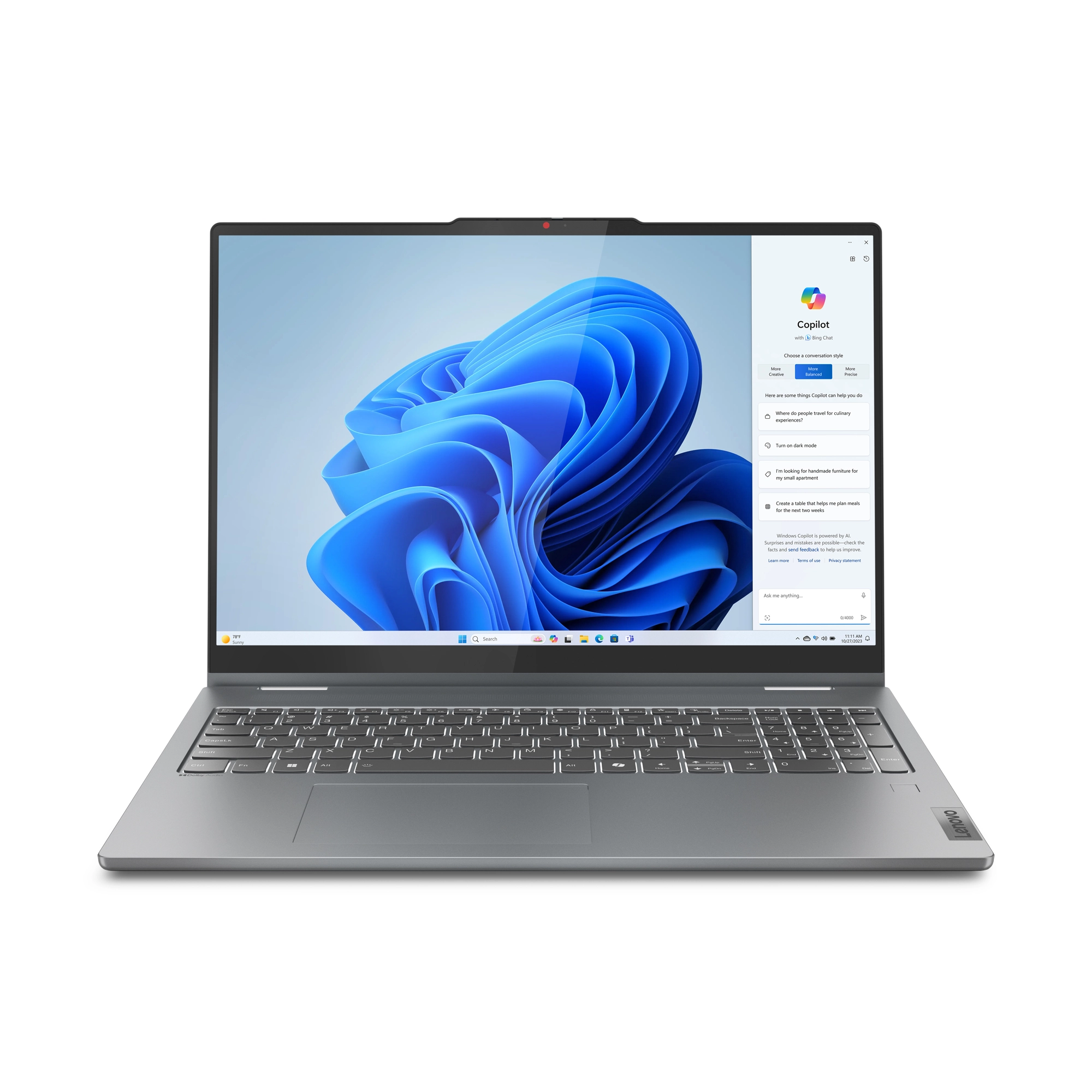 IdeaPad 5 2-in-1 14Q8X9 - 14" 512GB 16GB Snapdragon X Plus