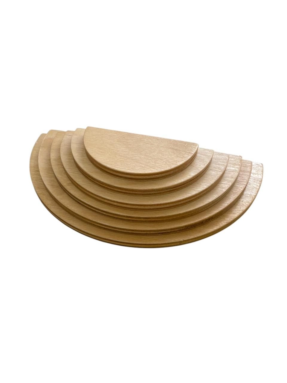 Wooden Grading Semicircles - Suitable for 2 years and above 6 pieces