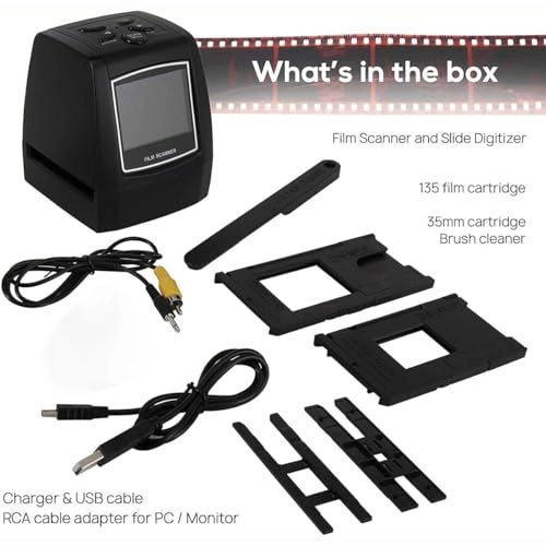 Film Slide Scanner - 22mp 135/126/110