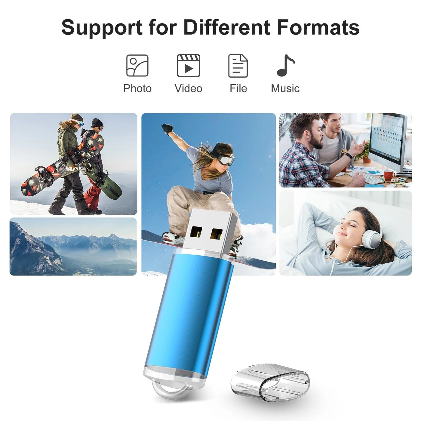 U215-BUGOS5*2-4G - USB 2.0 4GB Pack
