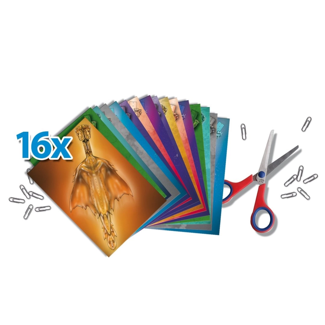 Dragon Folding Origami Set - 16 piece(s)