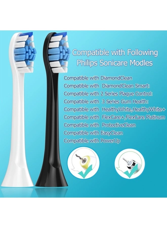 Replacement Brush Head - 16 Count Compatible with Philips Sonicare 4100 5100 6100 9900 C2 W3