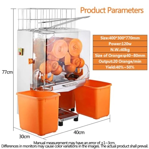 Fresh Orange Juicer - 120W