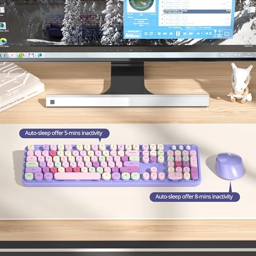 Wireless Keyboard & Mouse Set - US Wireless