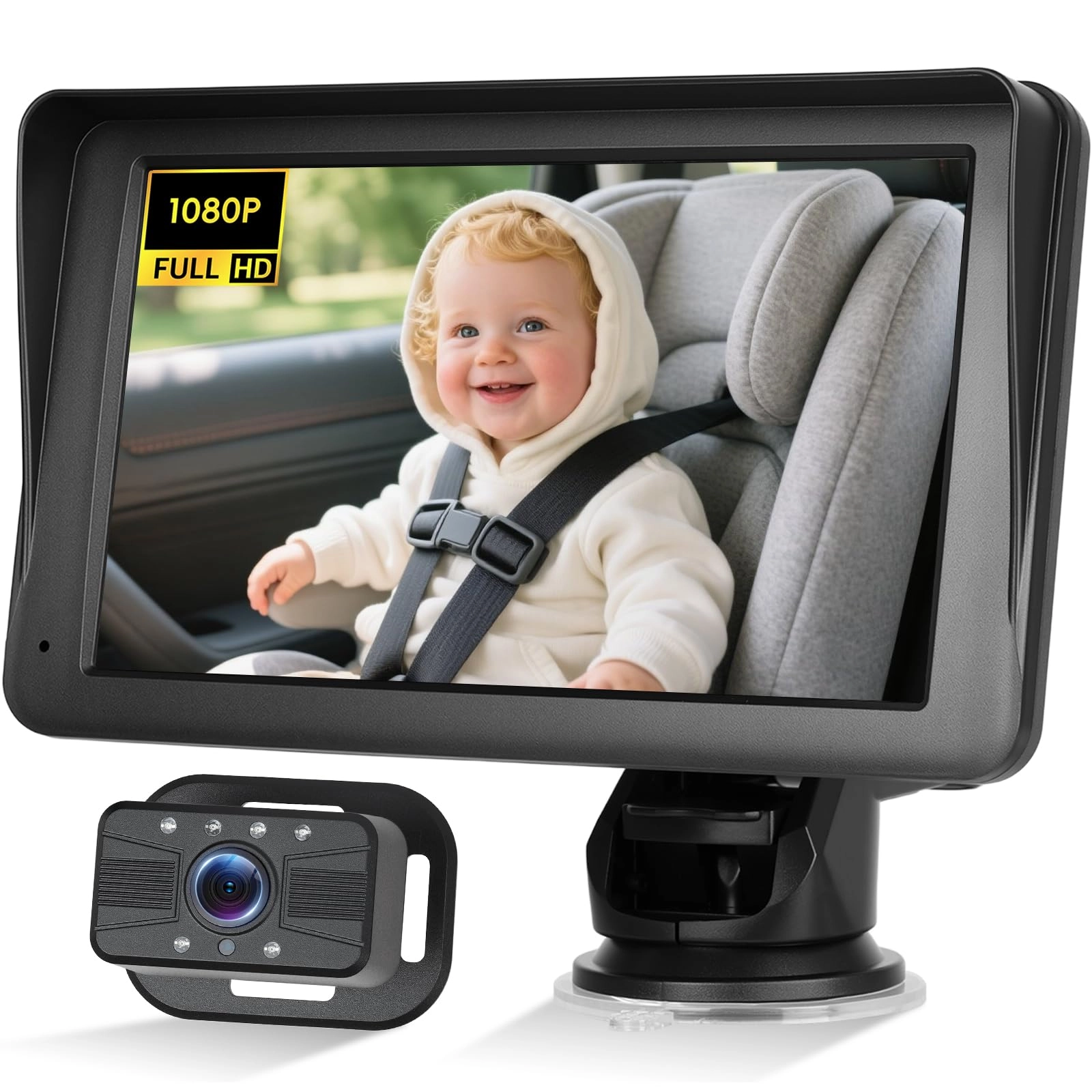 Motorsi Baby Car Camera - 7 Inch