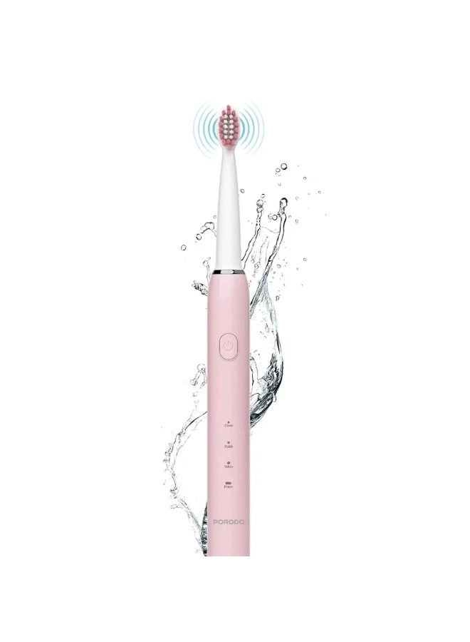 W-Sonic Electric Toothbrush - 100 Days Battery Life IPX7 19000 Stroke/Minute