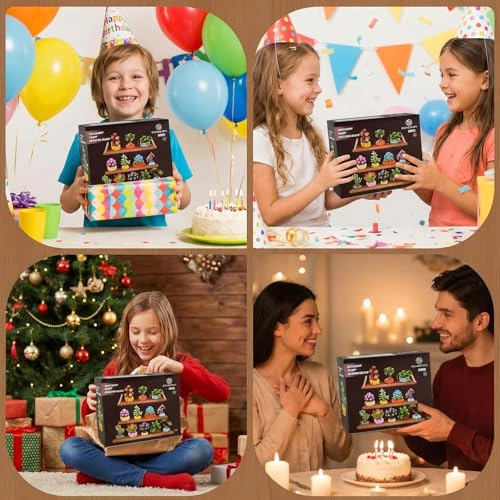 Succulent & Flower Building Block Set - 1255 pcs 12-in-1