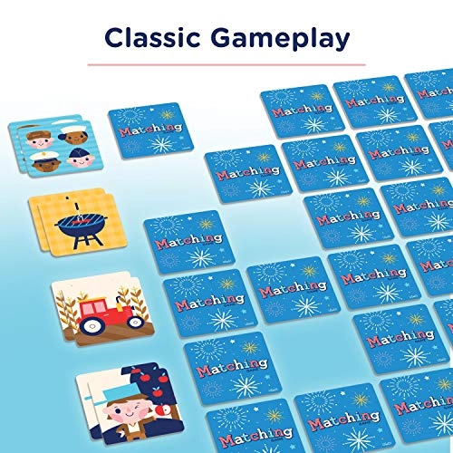 Americana Matching Game - 3 years and up 72 pieces