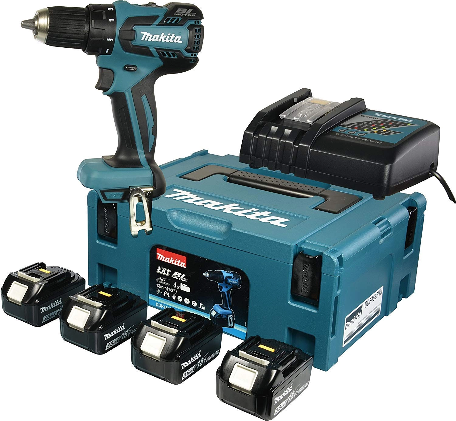 Makita DDF459RF4J - 3 Ah
