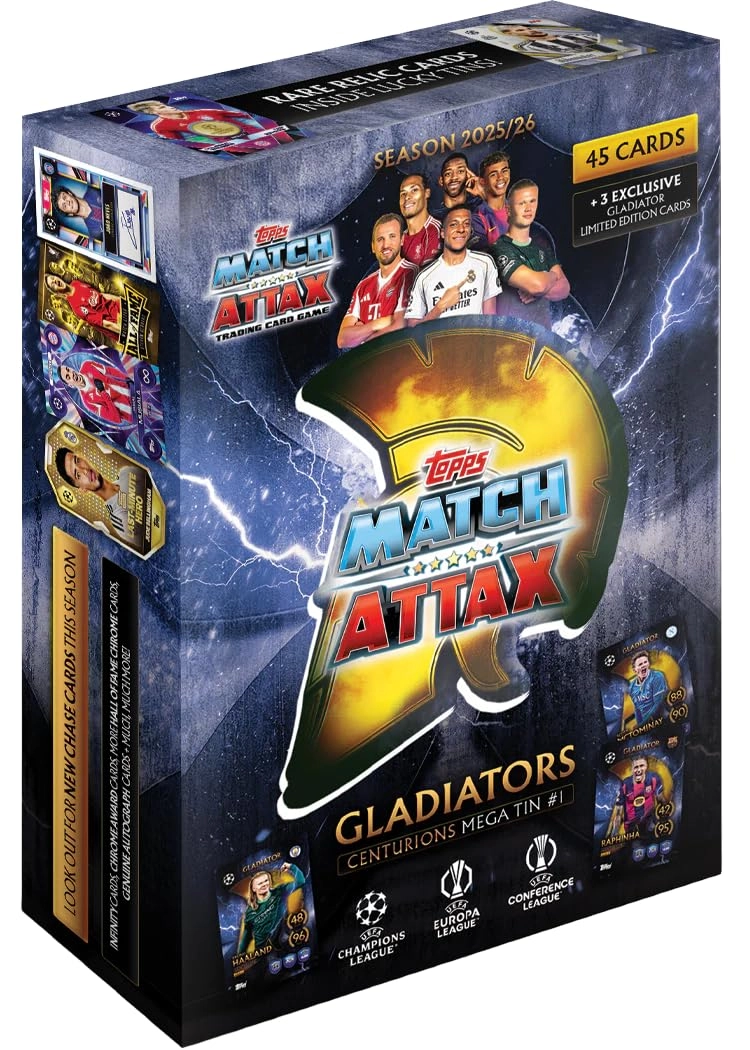 Match Attax 2025/26 - Mega Tin - 45pcs