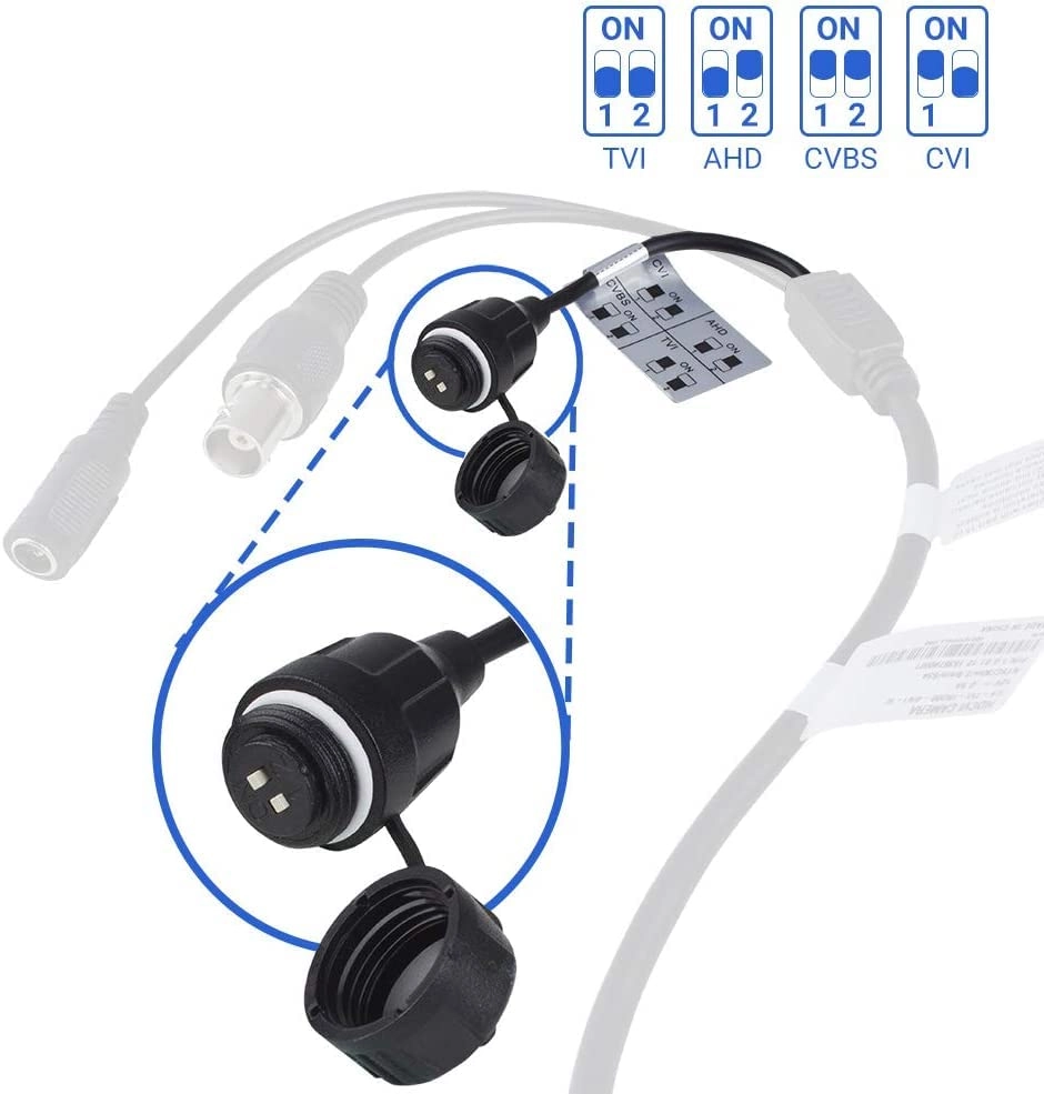 Turret Dome Camera 2MP