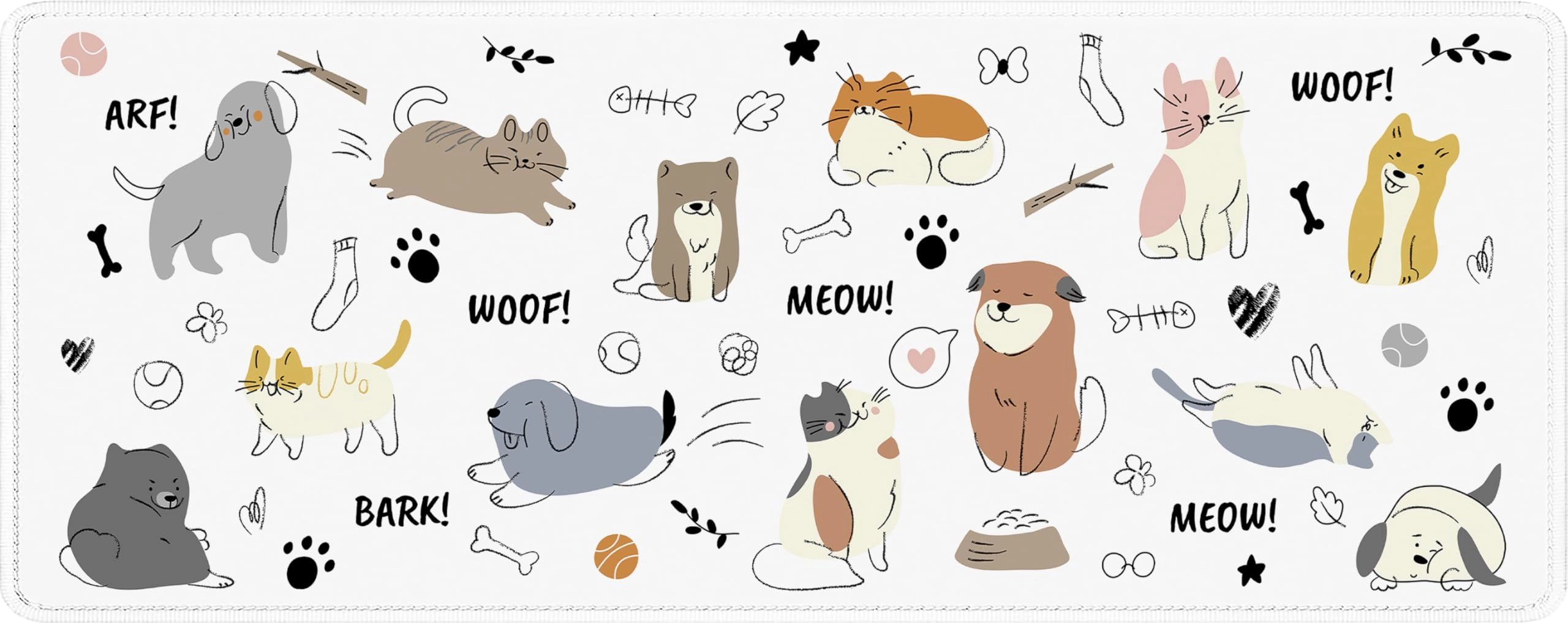 TECH8 USA Desk XL Mouse Pad - 78.74x30.48 cm