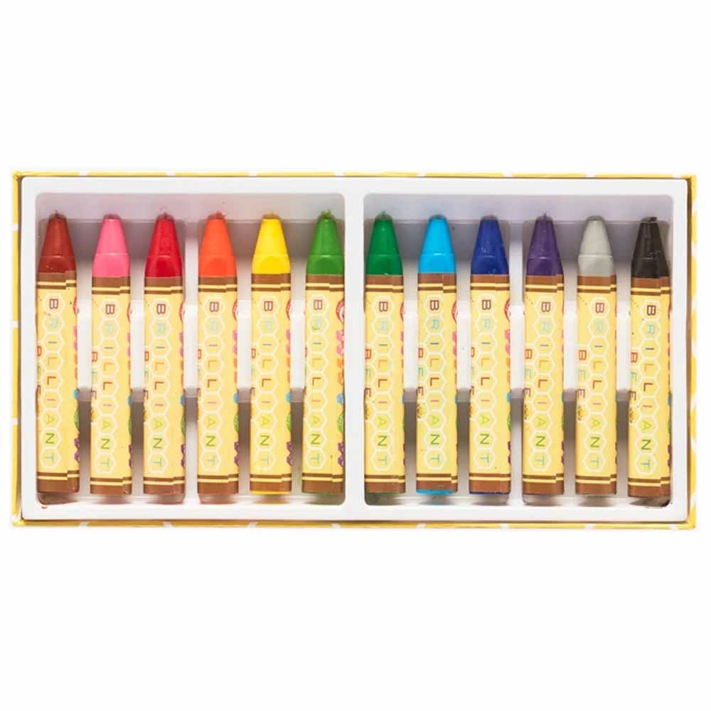 Brilliant Bee Crayons - 12 piece(s)