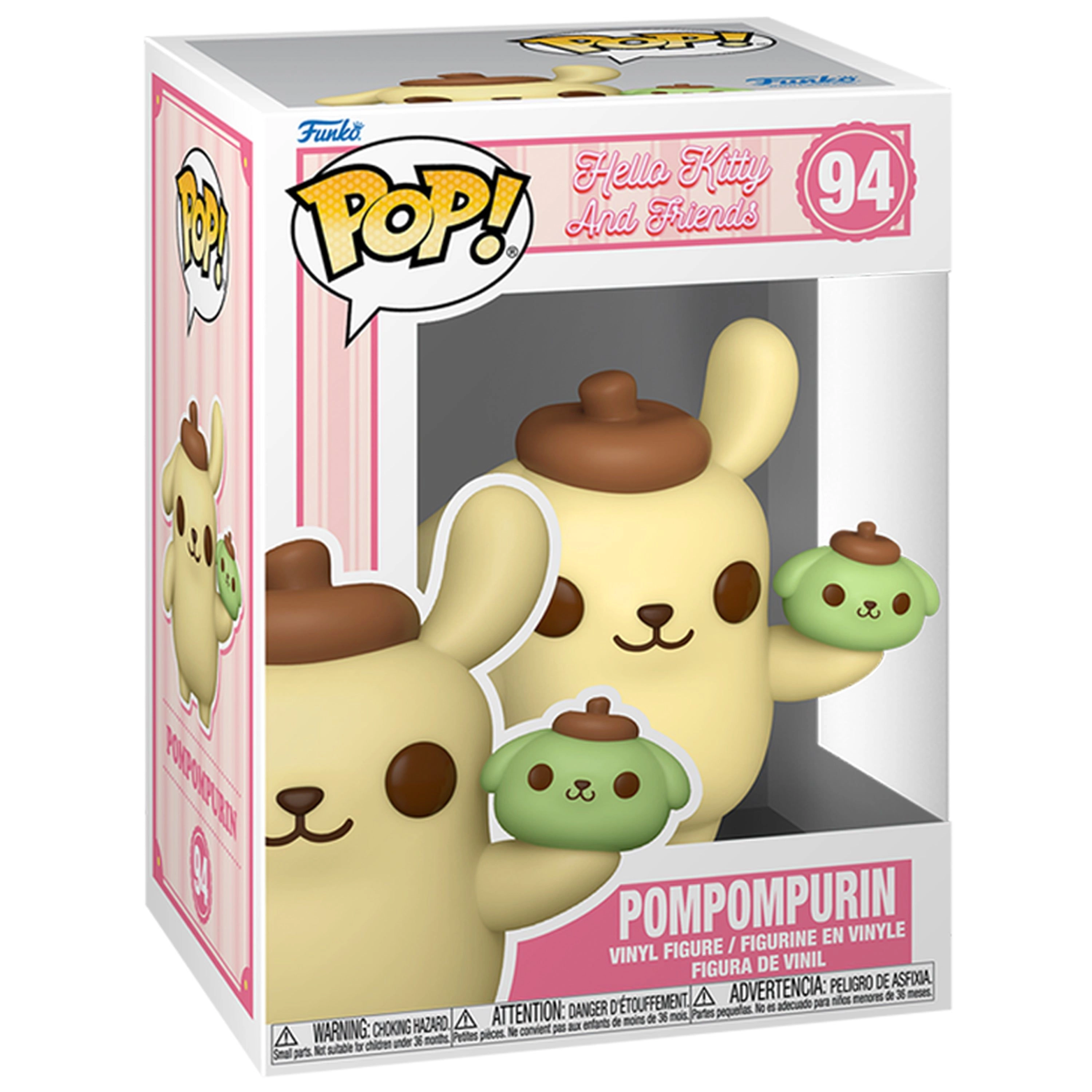 Pompompurin - Hello Kitty and Friends - 9.53 x 9.53 x 9.53 cm (73607)