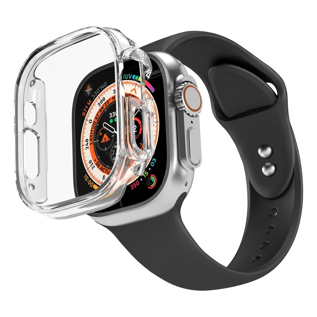 Cygnett Clear Glass Screen Protector for Apple Ultra