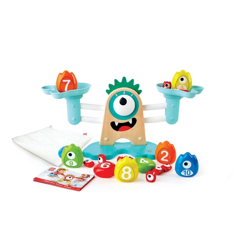 Learn to Count Monster Math Measuring Scale - Suitable for 3 years & above 22pcs