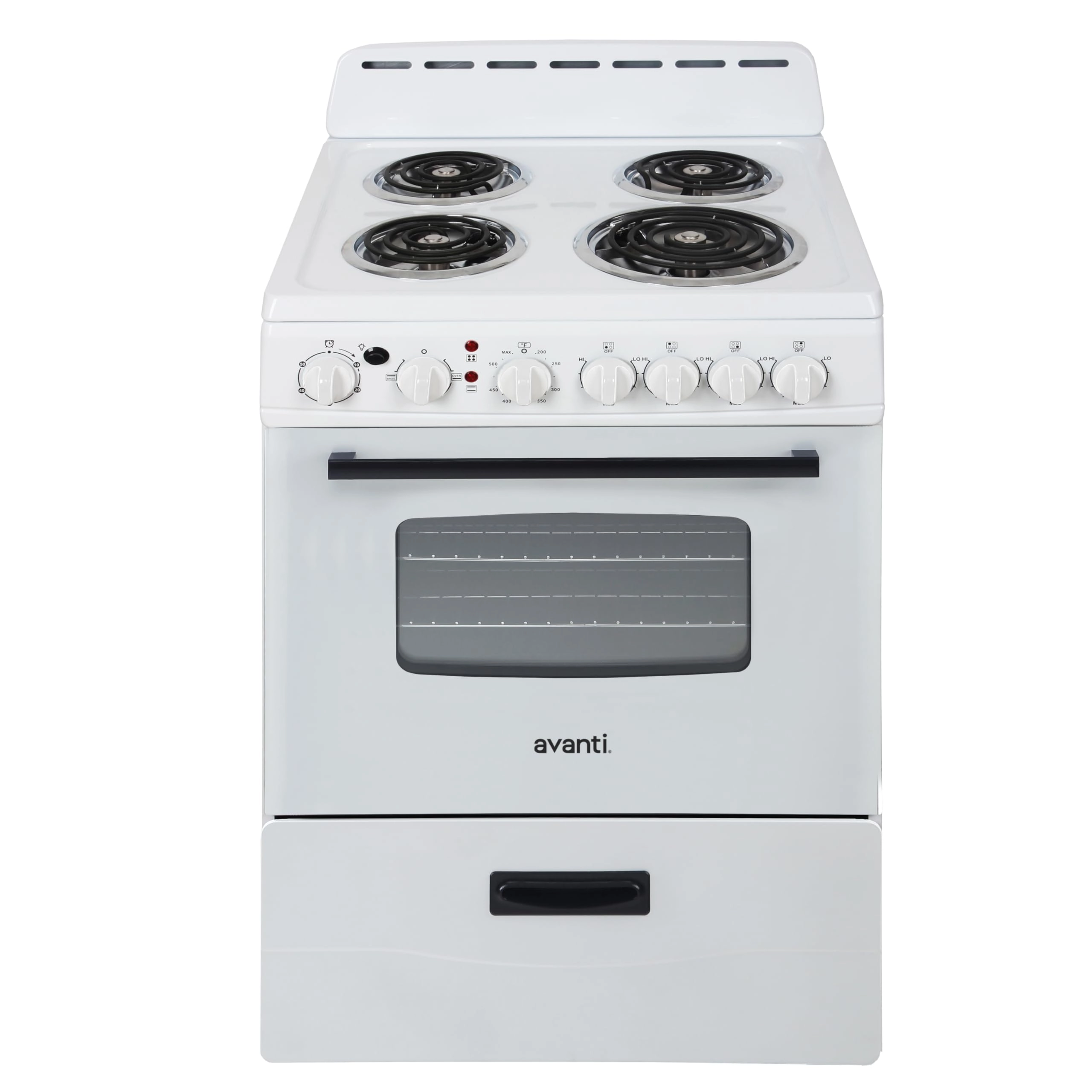 Avanti ERU240P0W 24-Inch Electric Range