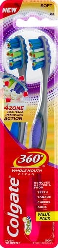 Toothbrush 360 - Soft 2-Piece Pack