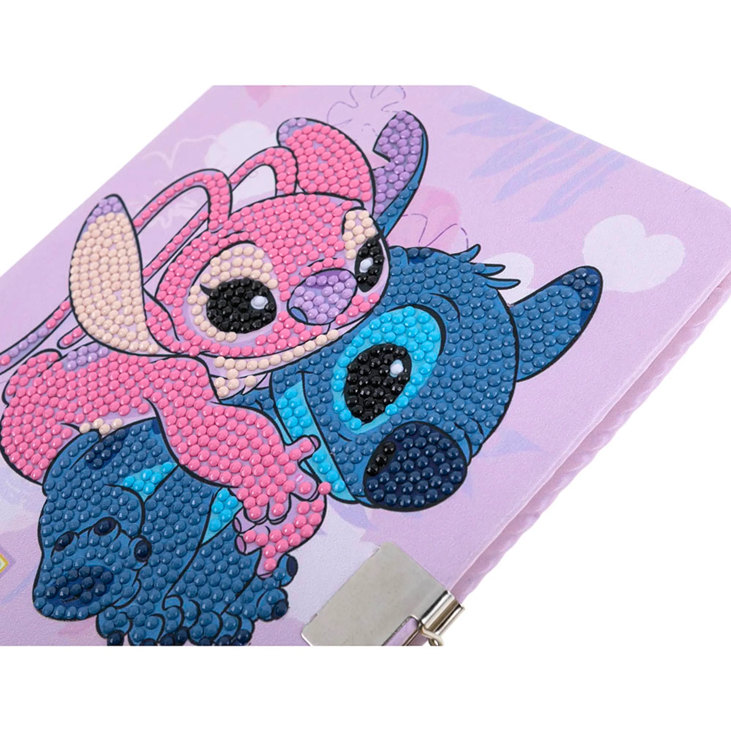 Crystal Art Secret Diary - Stitch & Angel