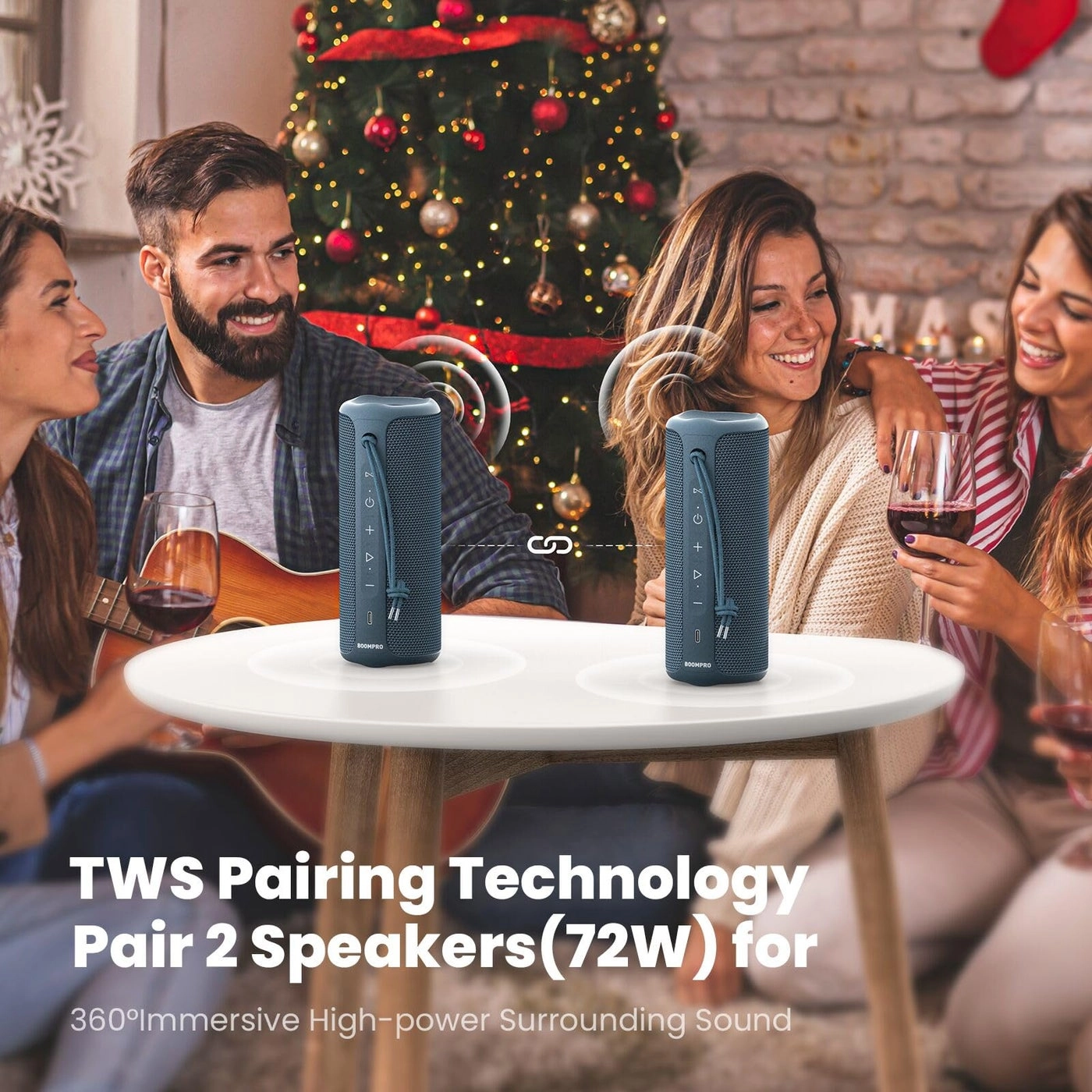 Portable Bluetooth Speakers - 36W