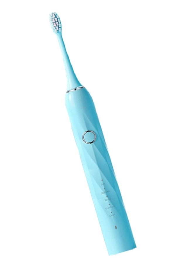 Electric Toothbrush - Super Soft Blue 4 Different Heads