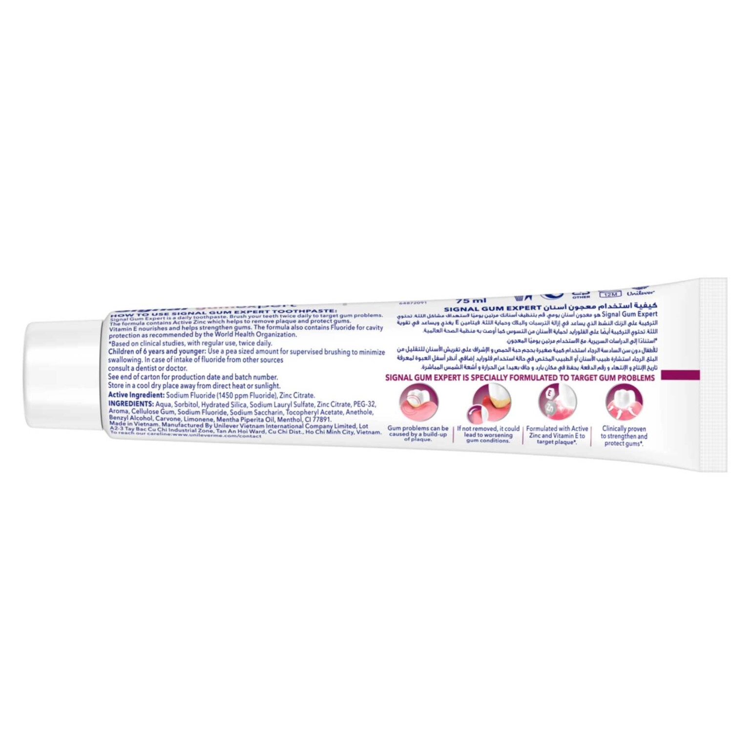 Gum Expert Fresh Toothpaste 75ml