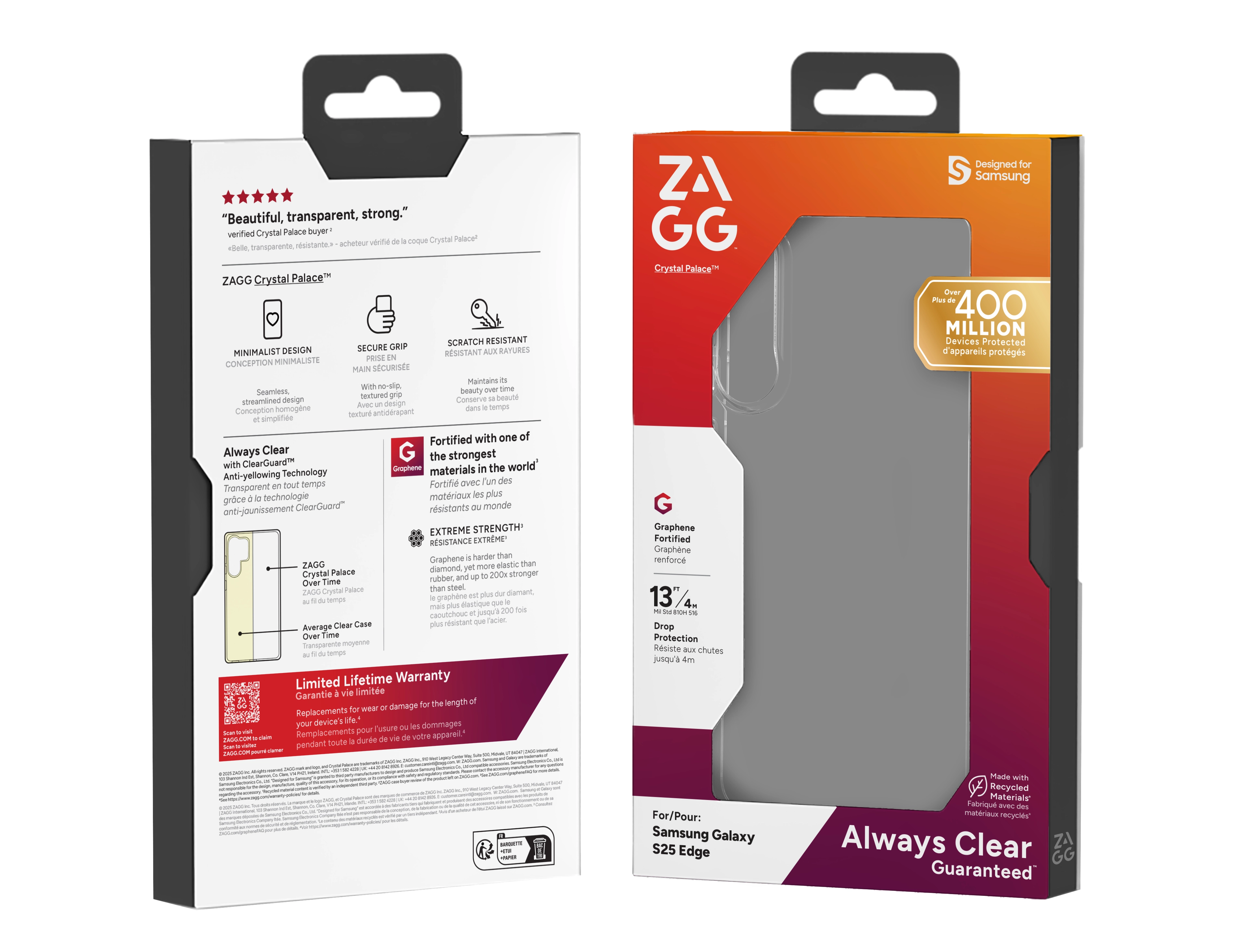 Crystal Palace Clear Case for Samsung Galaxy S25