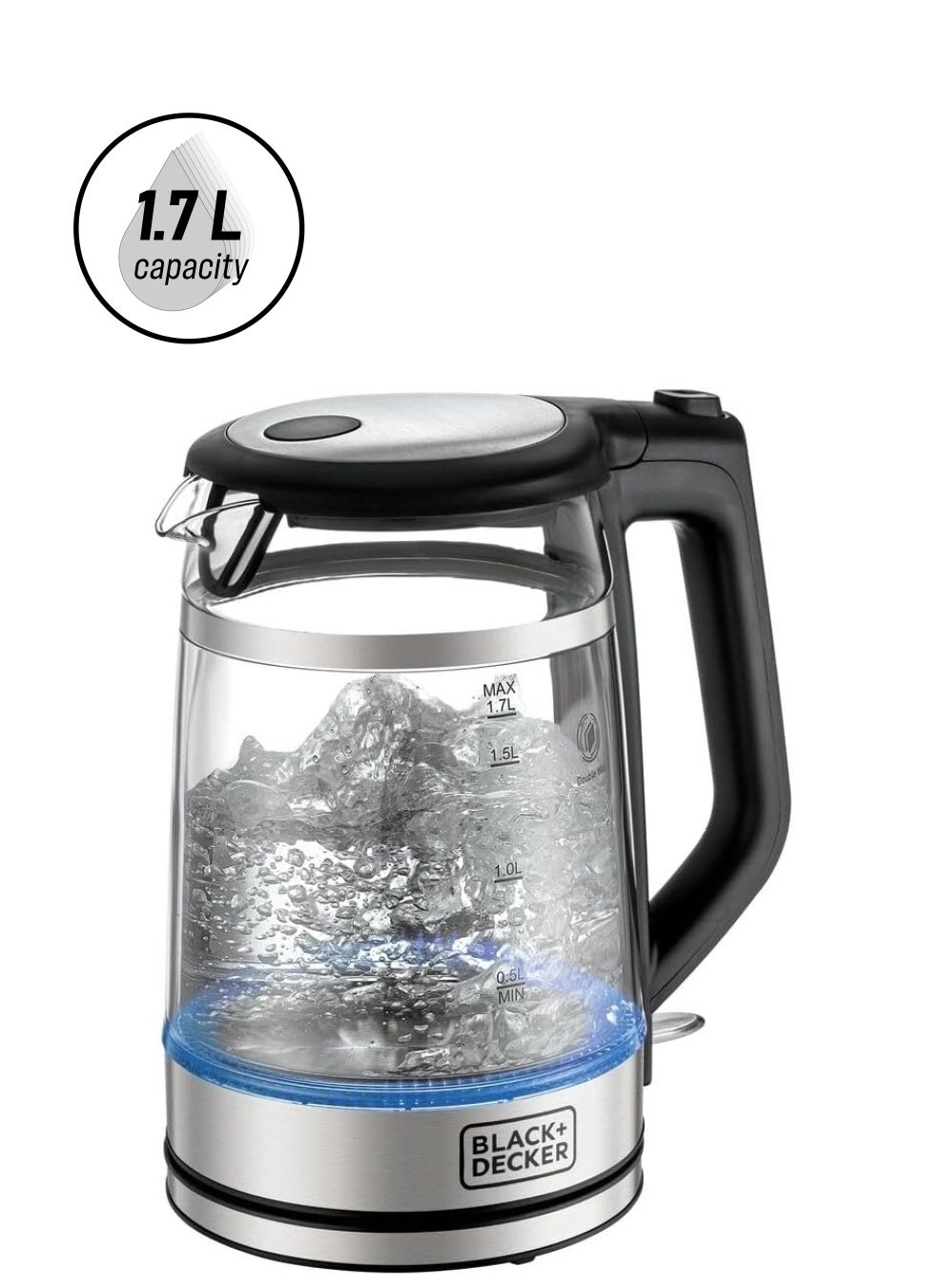 Black & Decker Glass Kettle GK220-B5