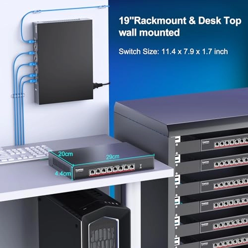 YS100-0800TP 8-ports