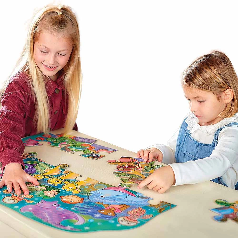 Mermaid Fun Jigsaw Puzzle - Suitable for 2 years & above 15 pieces