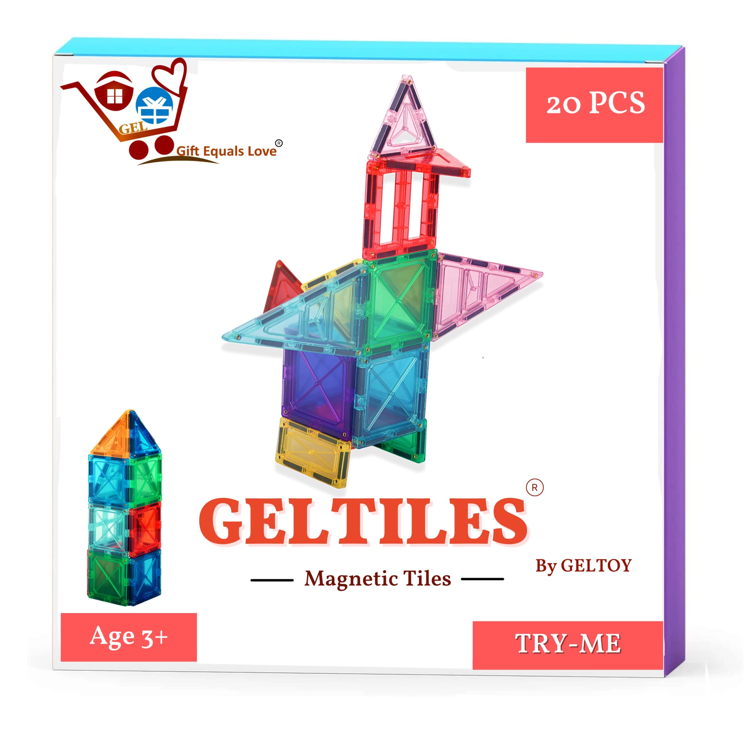 Gift Equals Love LLP, Mysore - 570020. Call: 9880022323, Gift Equals Love LLP, Yadavagiri, Mysore - 570020 TryMe - Building Blocks 20pcs