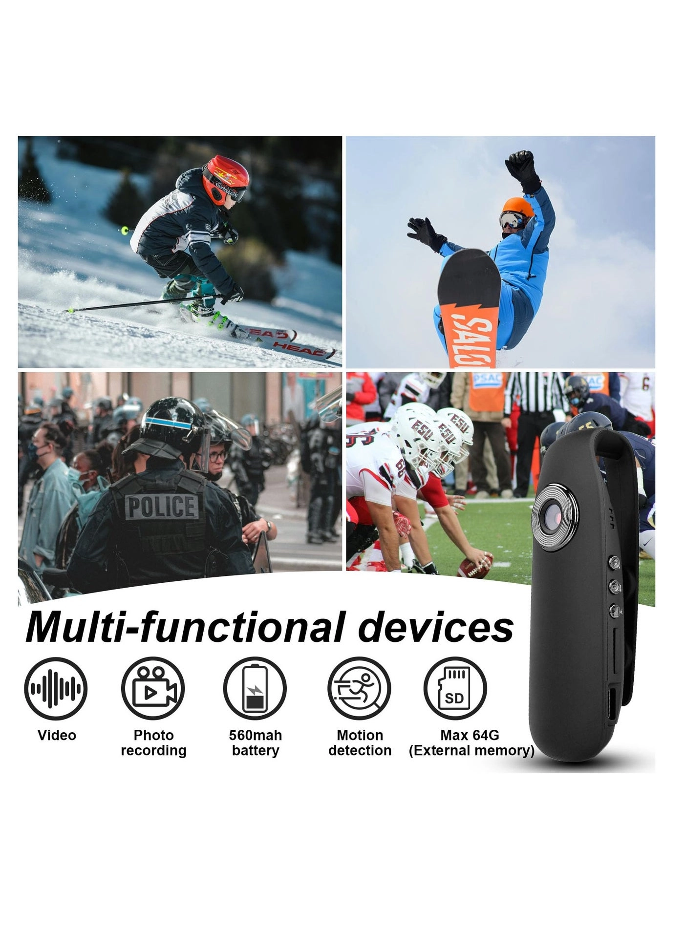 Mini Boby Camera - 1920 X 1080