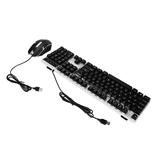 104 Key Ergonomic Backlight Keyboard Combination - Wired