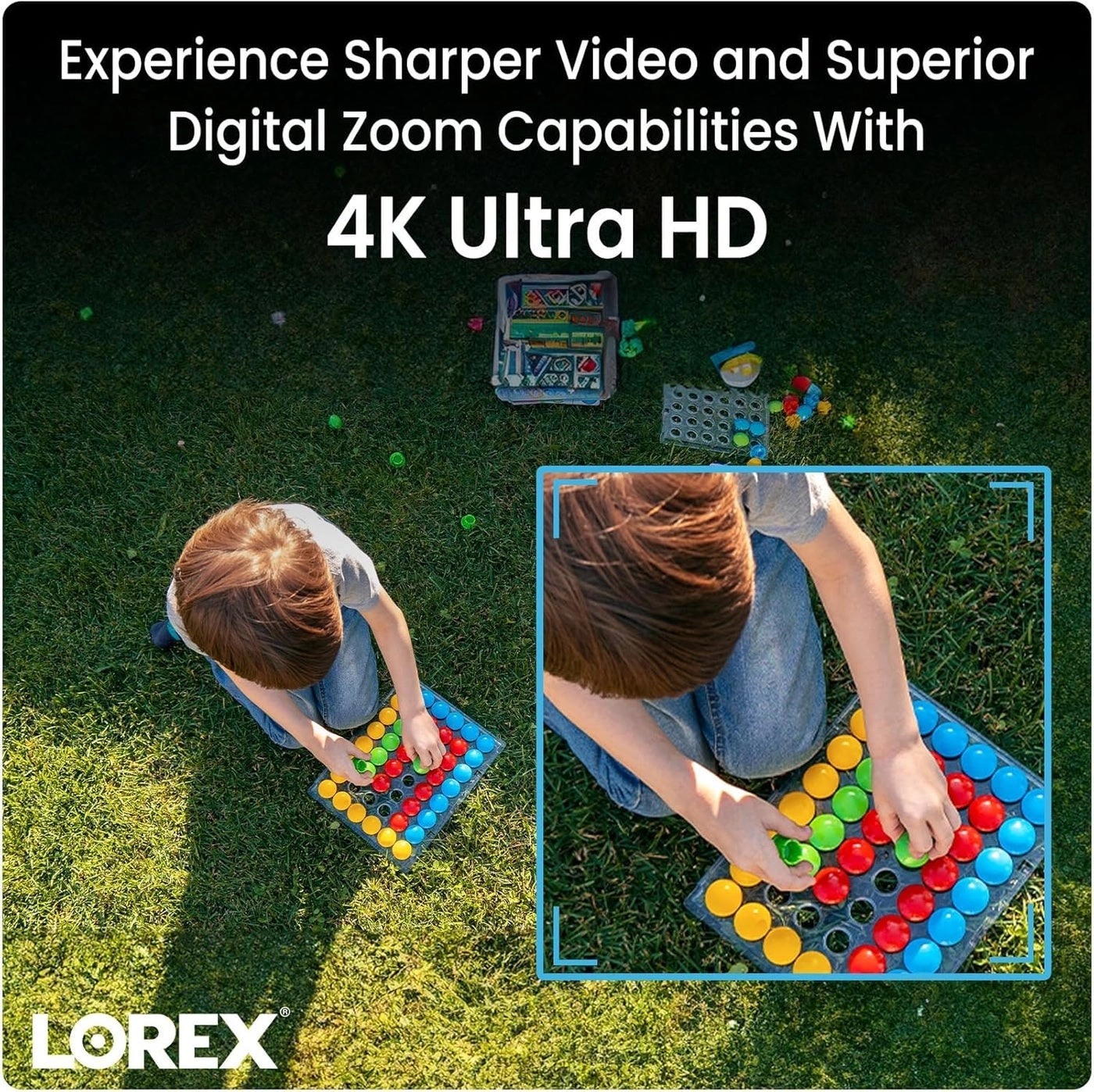 Outdoor Wi-Fi Security Camera 4K