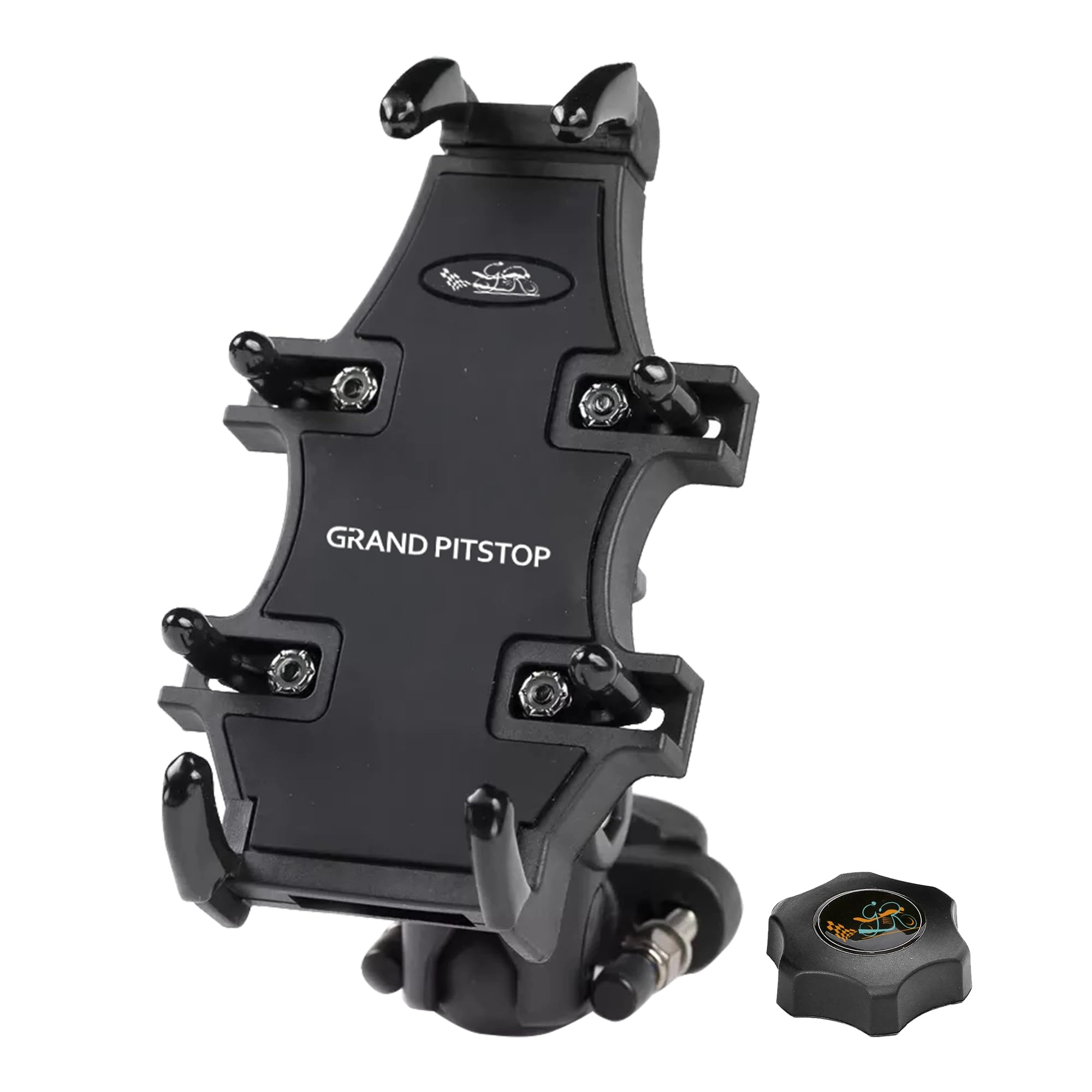 GRAND PITSTOP ATV Phone Holder - Quad Fits 11.9-18.0 cm 360° Rotated