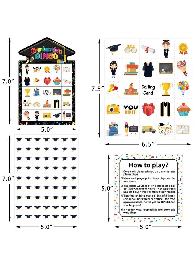 Graduation Bingo - 24 Players