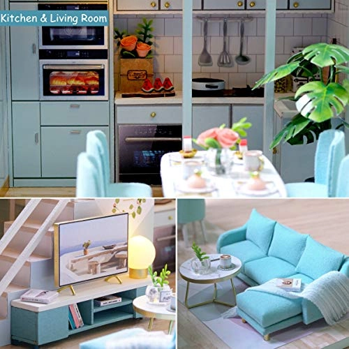 DIY Miniature Dollhouse Kit - Warm Moment 1:24