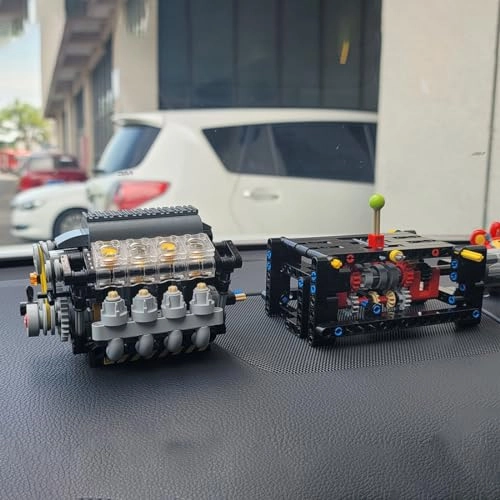 V8 Engine with Gearbox