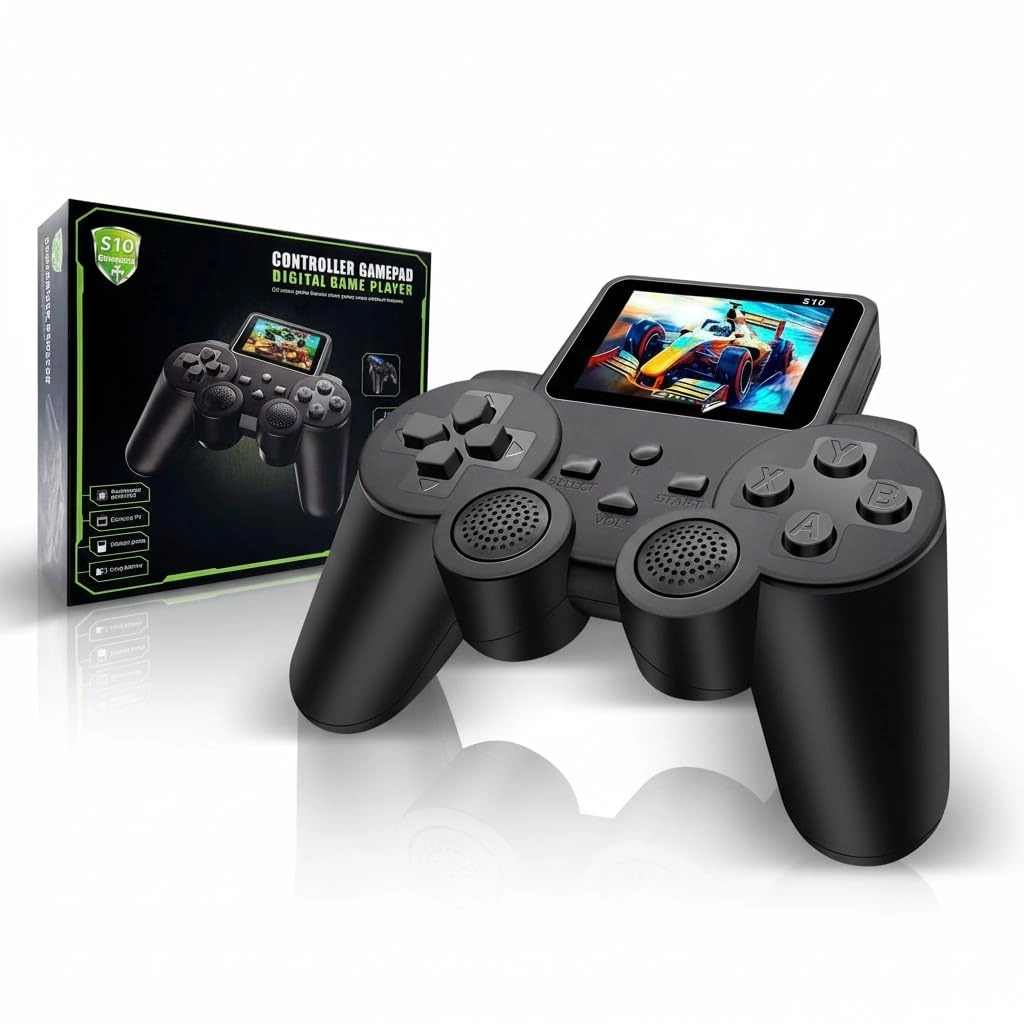 store india unique Retro Handheld Gaming Console - 520+ Built-in Games TV Output Rechargeable