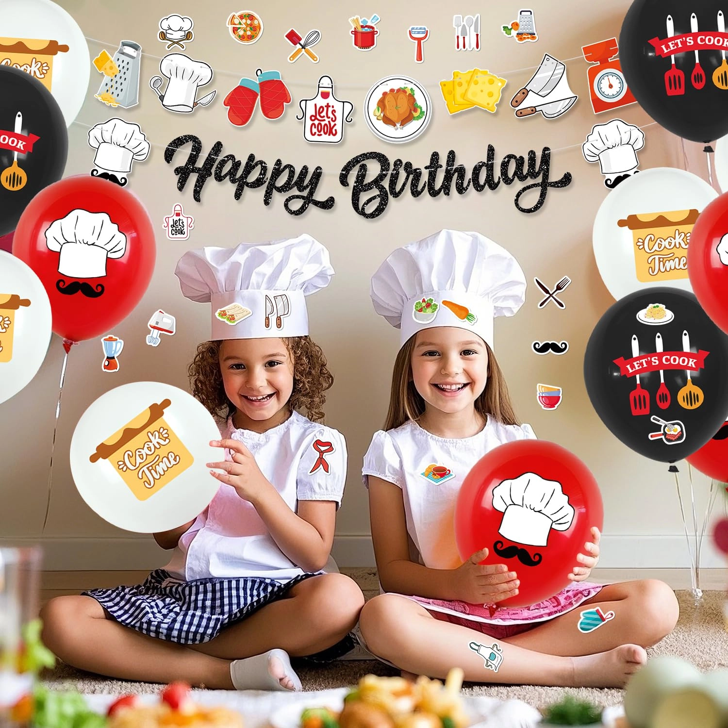 Chef Party Decorations - 20.0 Count Birthday