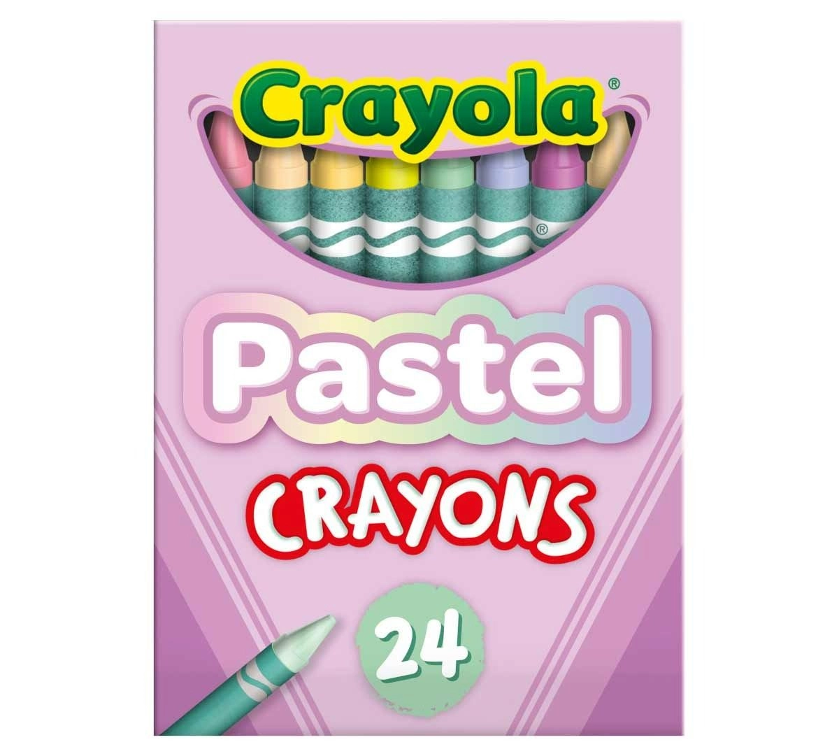 Pastel Crayons - 24 Pcs