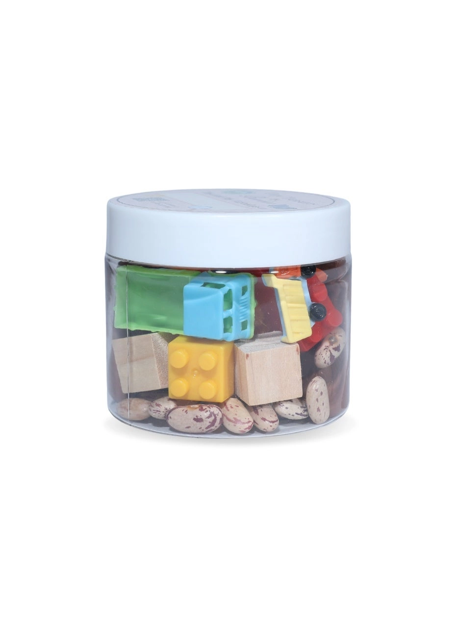 Construction Site Sensory Tub - Compact Travel Friendly
