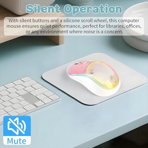 Cute Penguin Bluetooth Wireless Mouse - USB