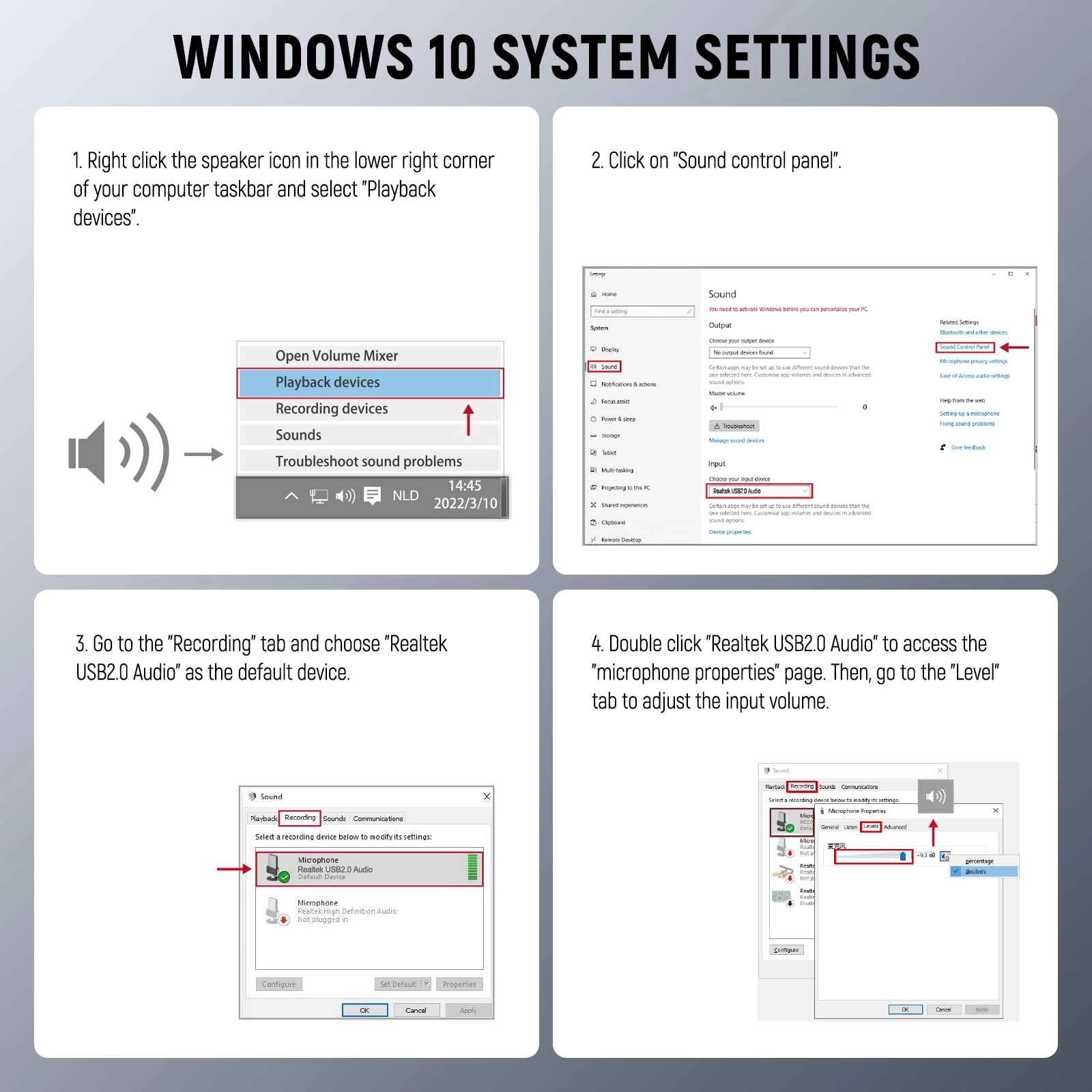 21000125 USB Microphone