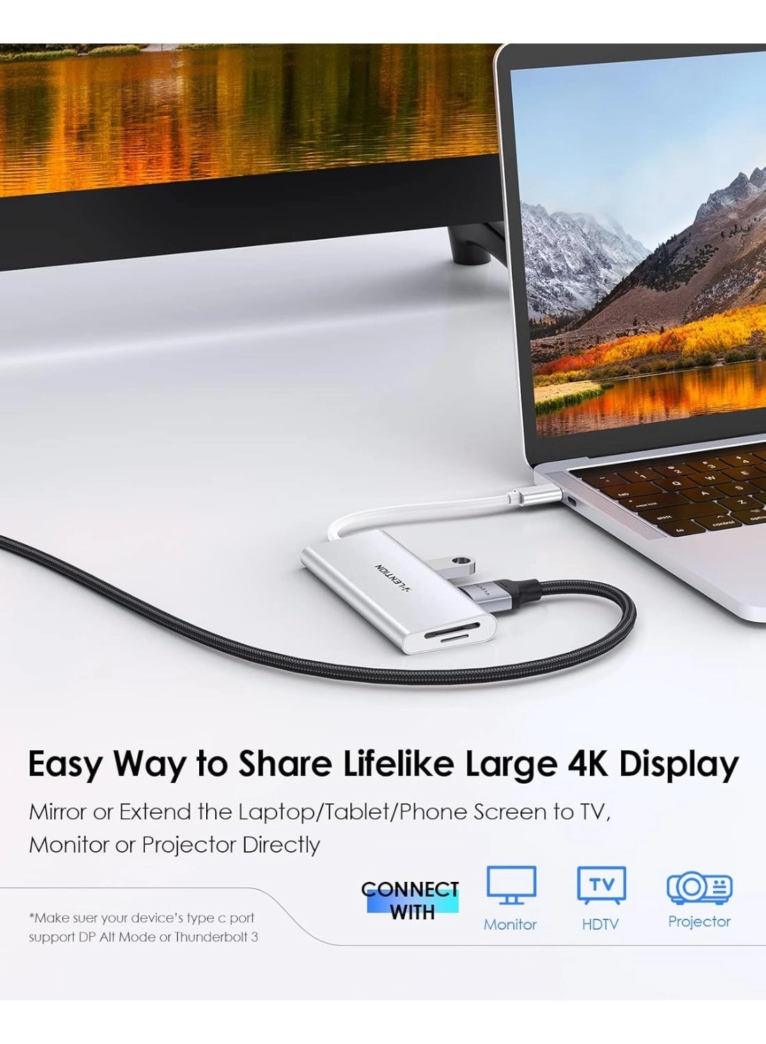 CB-CE18s - 8-in-1 USB-C Hub 4K@60Hz HDMI 100W PD