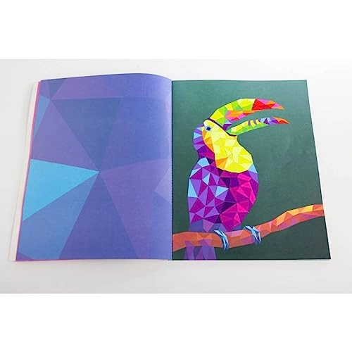 Creative Sticker Mosaics - Neon Animals