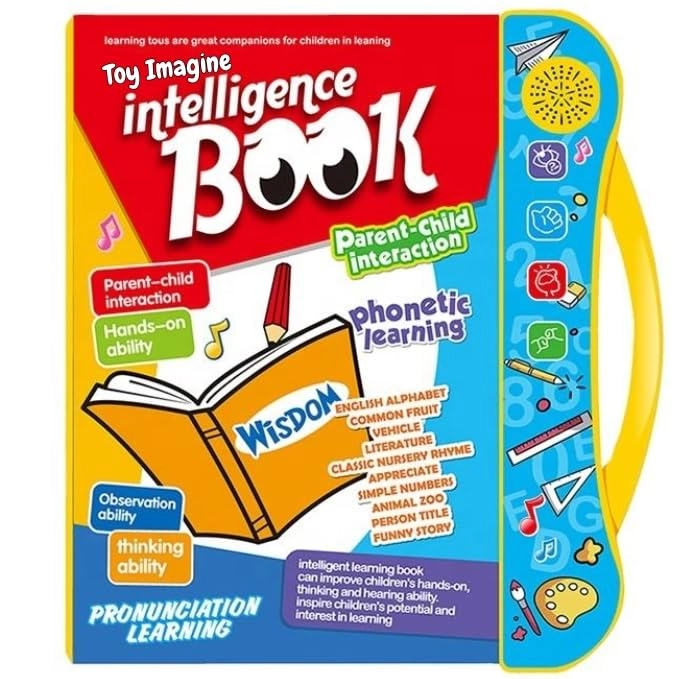 NOVELTY PLASTIC INDUSTRIES A-9/2, Jhilmil Industrial Area, Delhi-110095., Toy Imagine Learning Book - 1-5 Years Alphabet