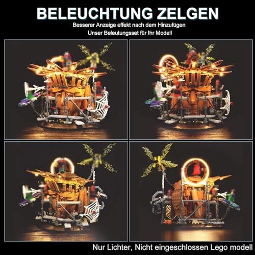 LED Light Kit for Lego 76261 - Lighting Only No Lego