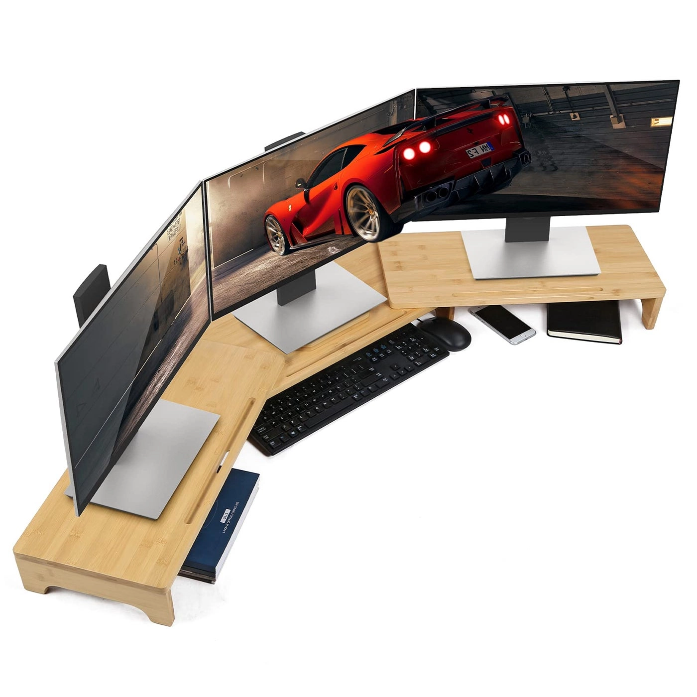Nnewvante Monitor Stand Riser - 60 inch